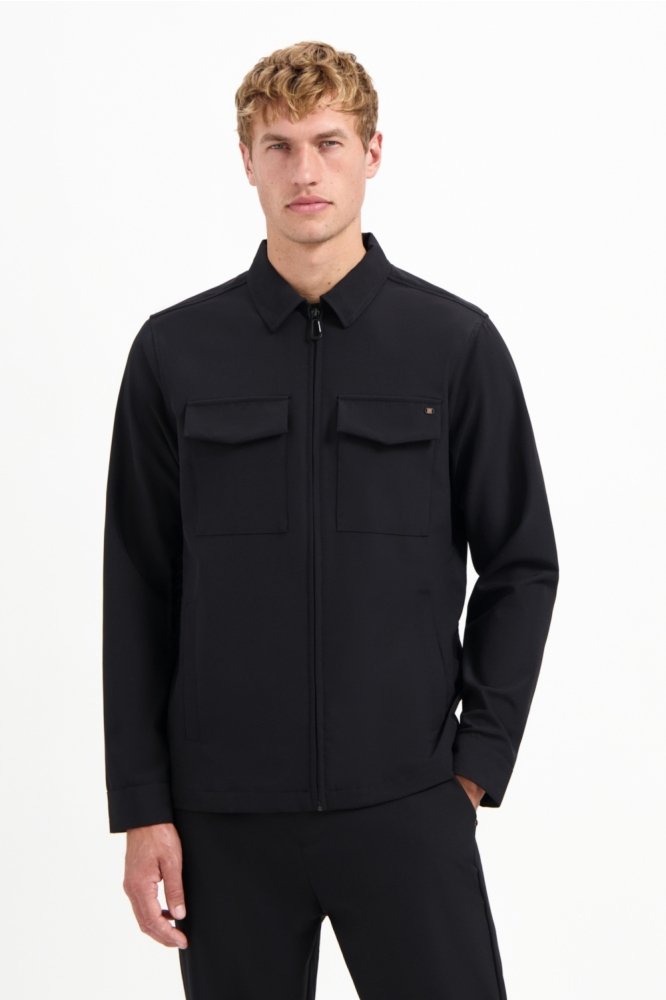 SEDOC TRAVEL OVERSHIRT 29510804 020 BLACK